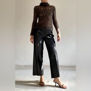 Vintage Italian Shiny Silky Trousers from Maj Kiosk